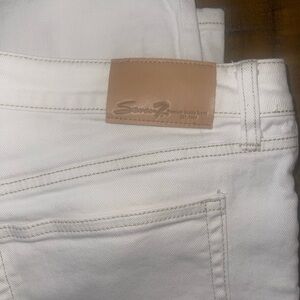Seven7 Cream Denim Jeans